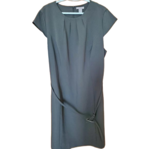 H&M Gray Midi Dress